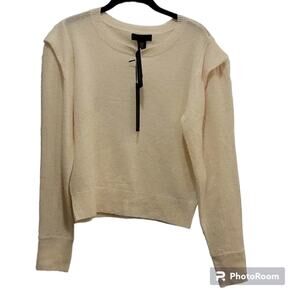NWT House of Harlow 1960 100% Cashmere Sweater, M